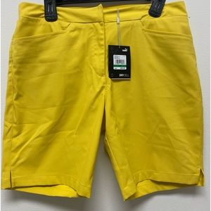 Puma yellow shorts size L